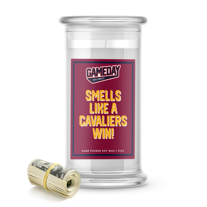 Cleveland Cavaliers-Inspired Cash Candle Made in USA