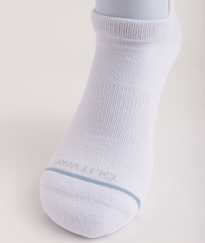 Flagship White Supima Cotton Ankle Socks