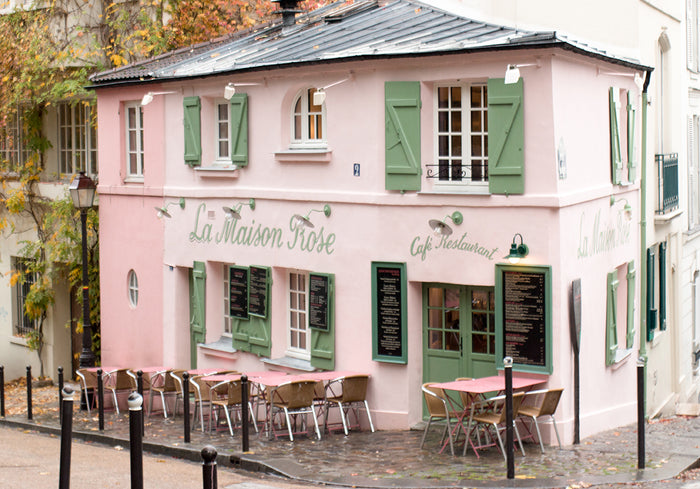 La Maison Rose Montmartre in the Fall - Every Day Paris