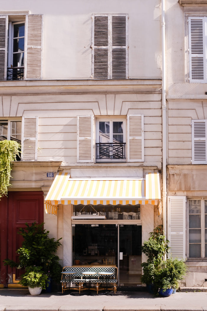 Summer Café Break on The Left Bank