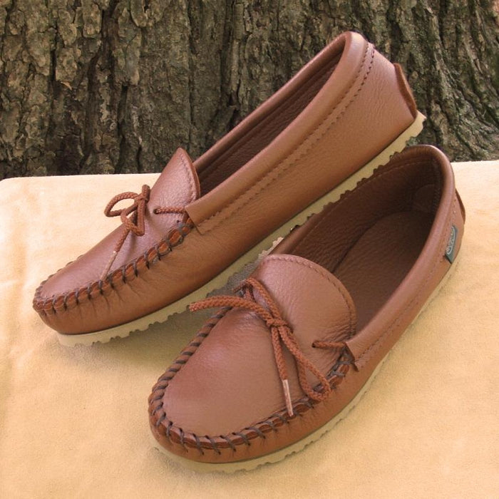 Women's Cushion-Flex Moccasins - Deerskin Item #275-CFS