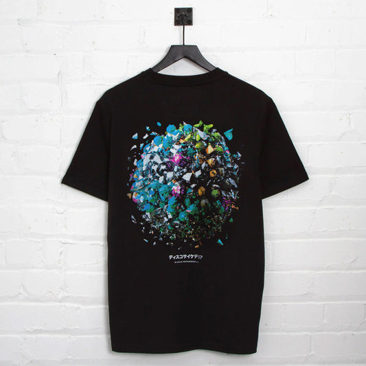 005 Disco Psychedelia Back Print - Tshirt - Black
