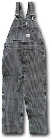 2-Pack Men’s Vintage Stripe Bib Overall by ROUND HOUSE® Made in America 45