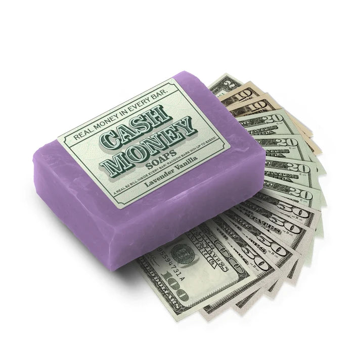 2-Pack of Lavender Vanilla Cash Money Soaps Made in USA