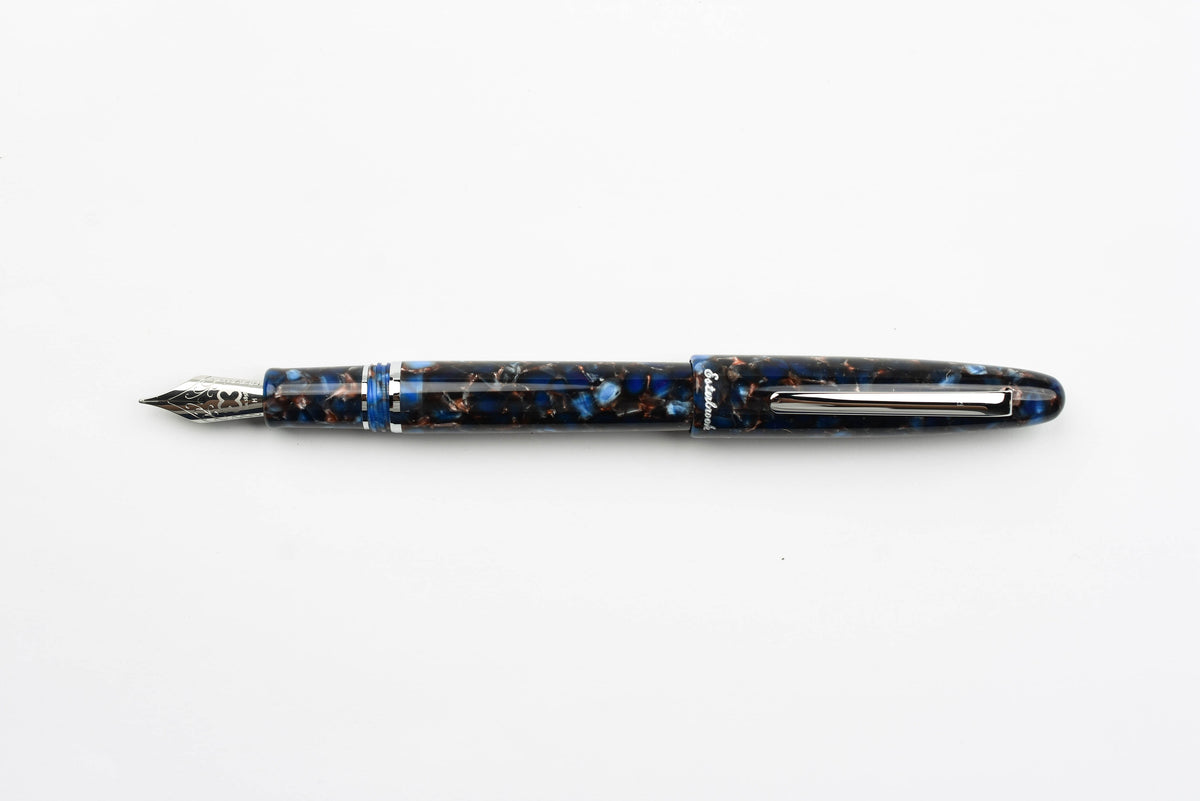 Esterbrook Estie Fountain Pen - Nouveau Blue - Palladium Trim