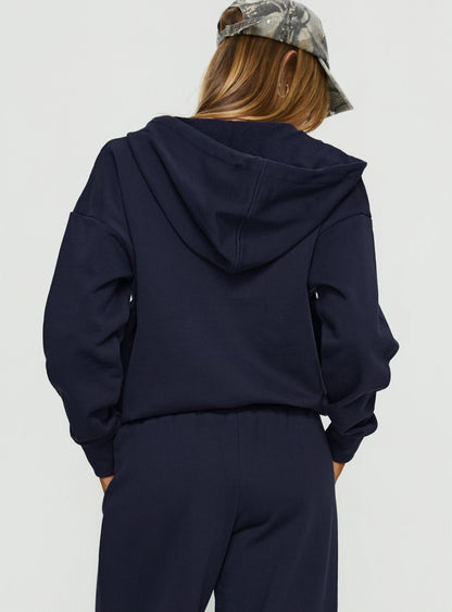 All Day Oversized Hoodie Navy