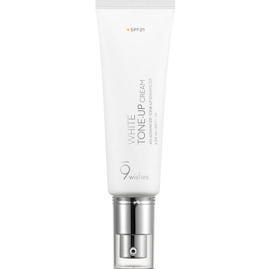 9wishes Vegan White Tone-Up Cream [SPF21]