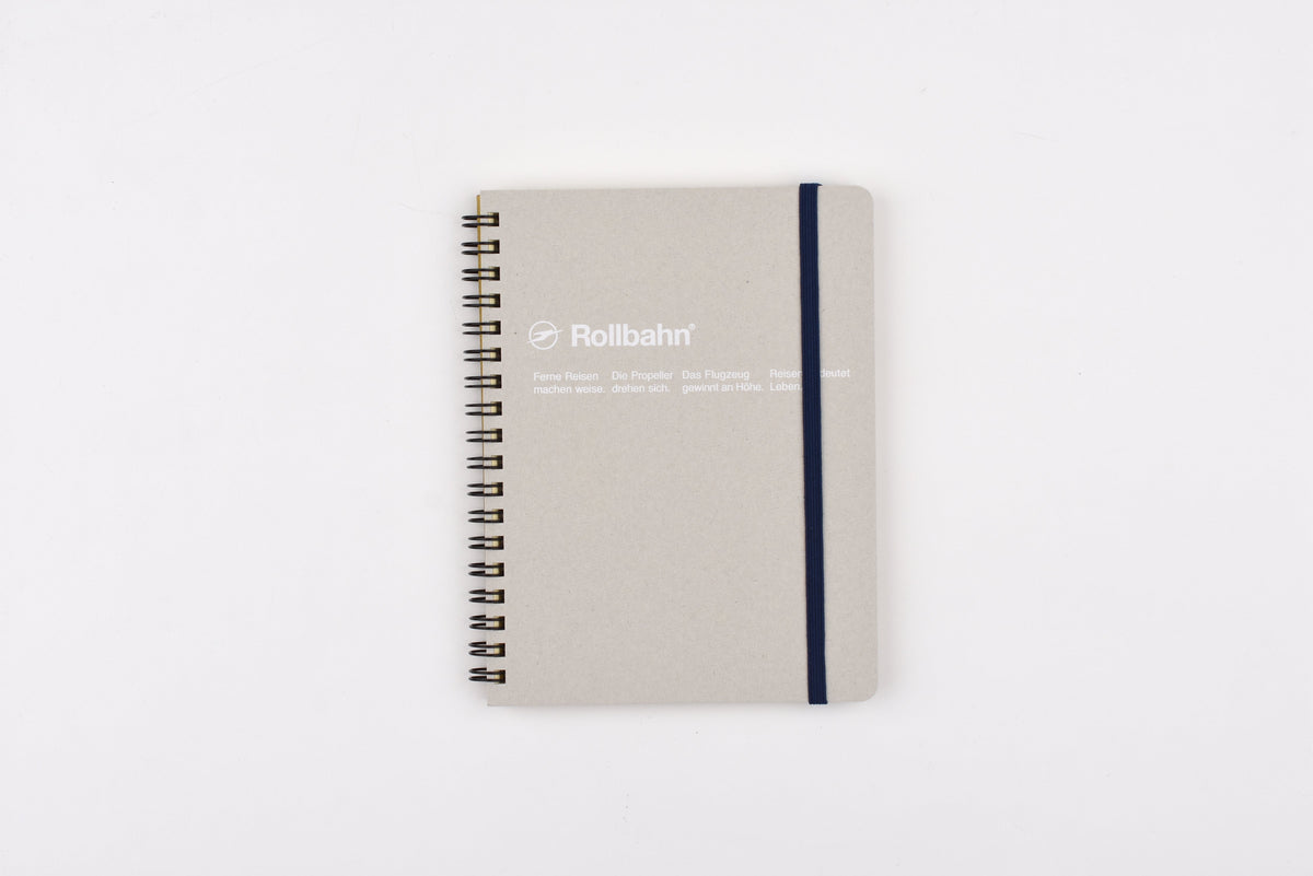 Delfonics Rollbahn Spiral Notebook - Pocket Memo Large - Kraft - Special Edition