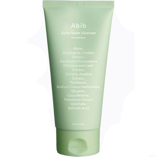 Abib Acne Foam Cleanser Heartleaf Foam
