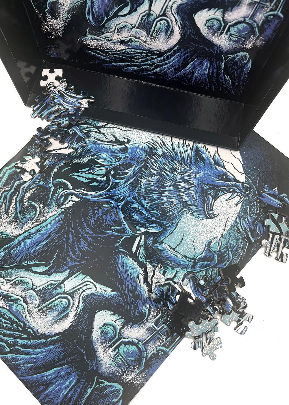 Blue Blood Werewolf Jigsaw Puzzle