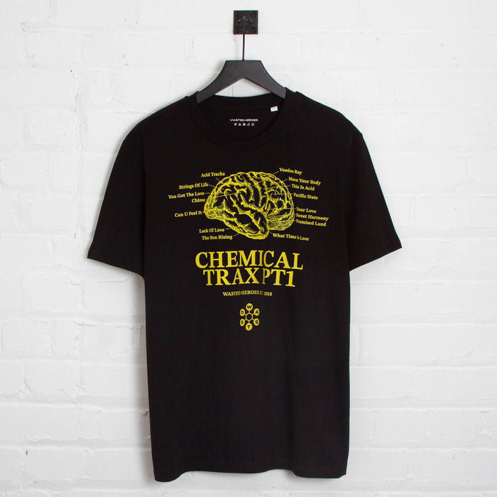 Chemical Trax PT1 Front Print - Tshirt - Black