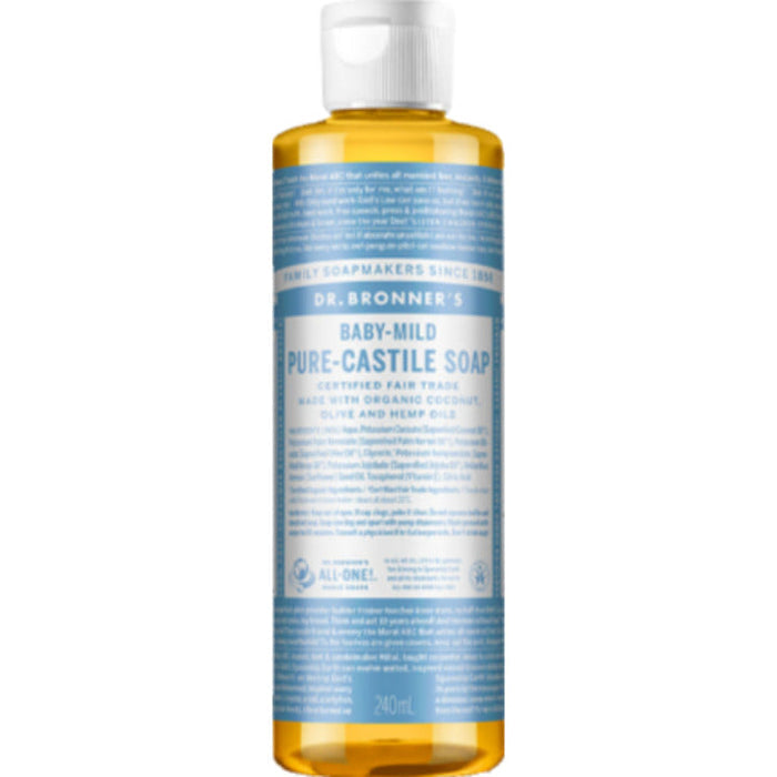 Dr. Bronner's Pure Castile Soap [ Baby Mild ]