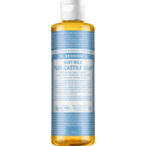 Dr. Bronner's Pure Castile Soap [ Baby Mild ]