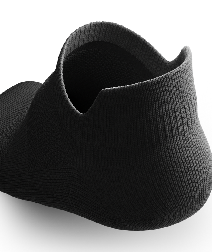 Flagship Black Athletic Ankle Socks V1 6-Pack