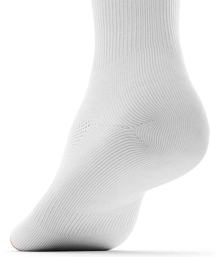 Flagship White Athletic Quarter Socks 3-Pack