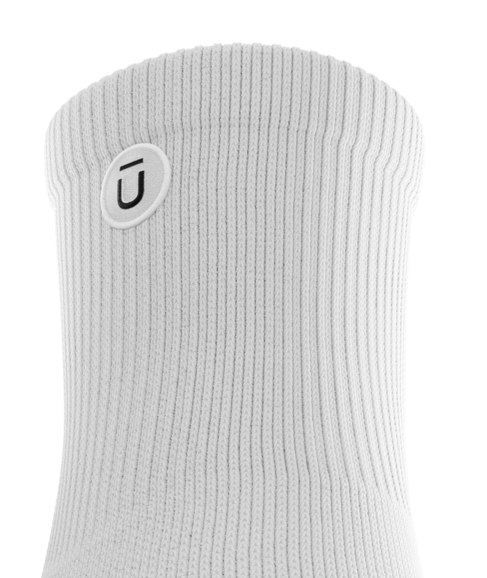 Flagship White Athletic Quarter Socks V1 3-Pack