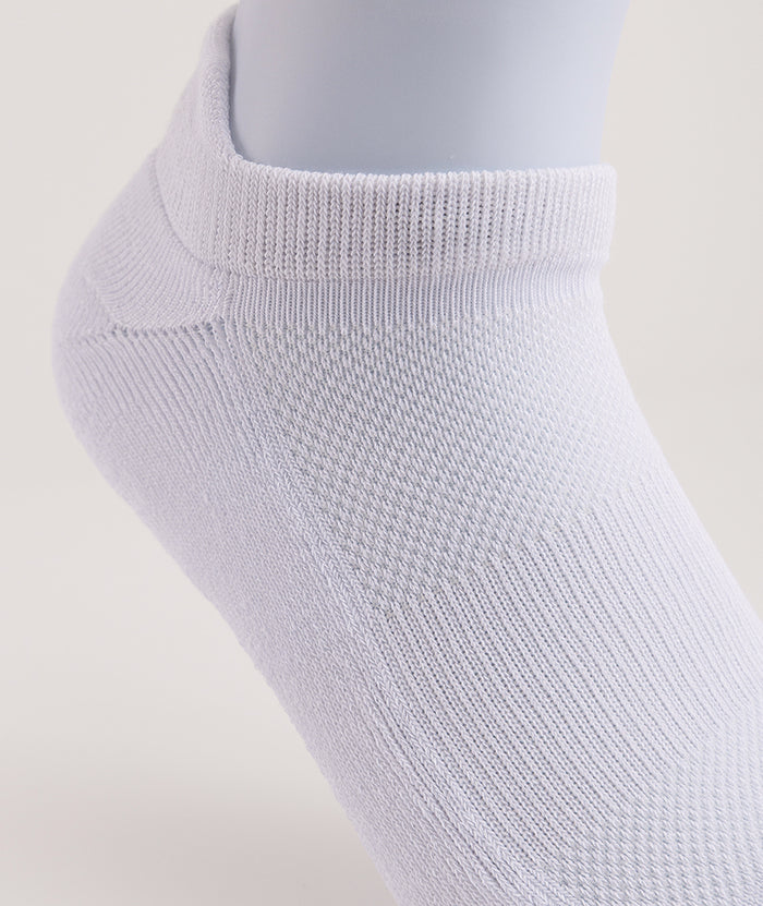 Flagship White Supima Cotton Ankle Socks