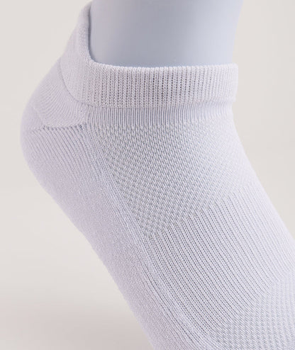 Flagship White Supima Cotton Ankle Socks