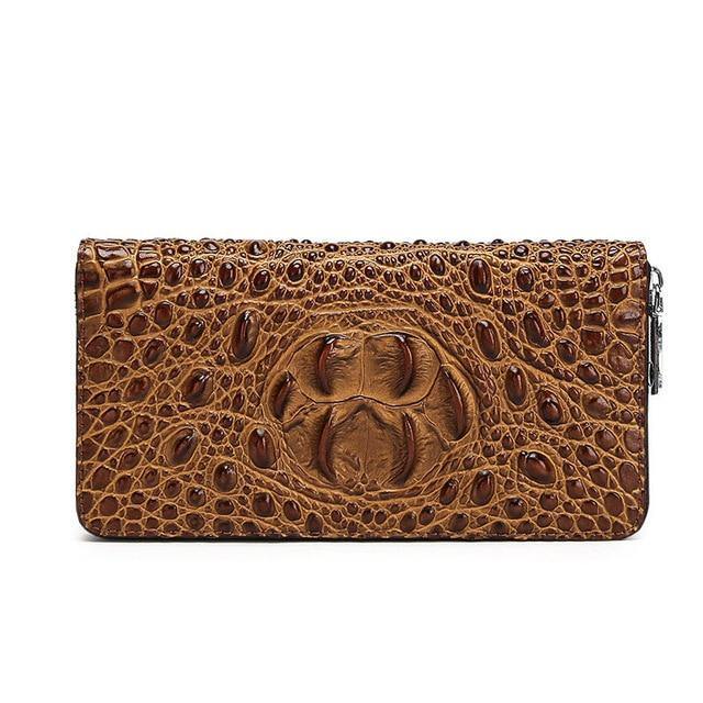 Luxury brand crocodile pattern  cowhide blue laptop - foxberryparkproducts