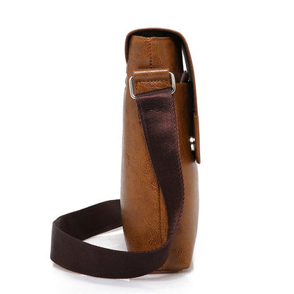 Man Pu Leather Messenger Shoulder Bags - foxberryparkproducts
