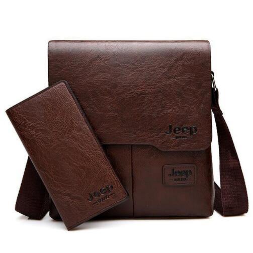 Man Pu Leather Messenger Shoulder Bags - foxberryparkproducts