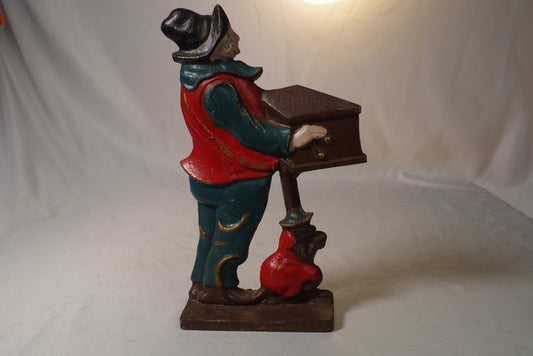 Organ Grinder & Monkey Castiron Door Stop