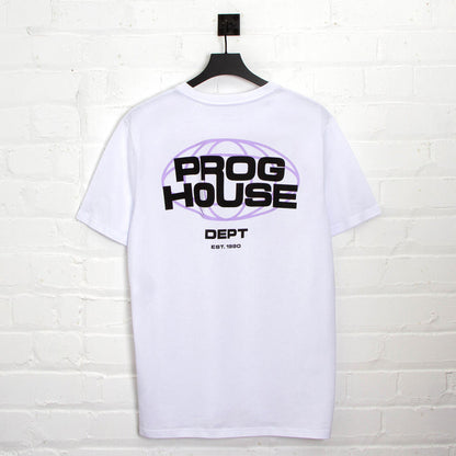 Prog House Dept Back Print - Tshirt - White