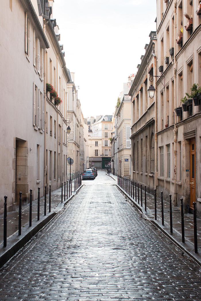 Rain Soaked Cobblestone Streets in Paris - Every Day Paris
