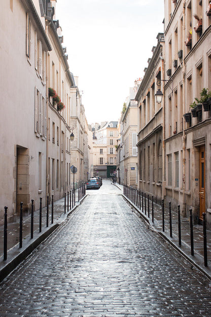 Rain Soaked Cobblestone Streets in Paris - Every Day Paris