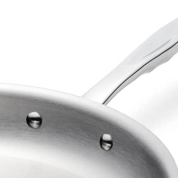 Sale:  11.5" Stainless Steel Frying Pan USA Made by 360 Cookware IL115-ST