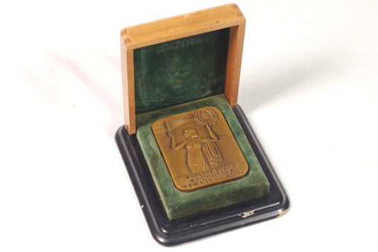 Vintage Brass Bausch & Lomb Honorary Science Award