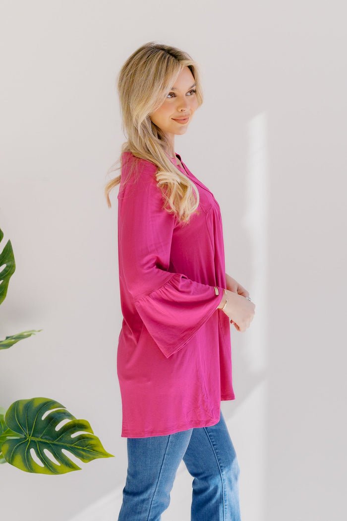 Vivid Petal Swing Top