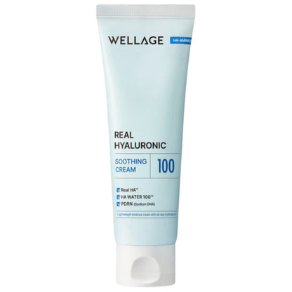 Wellage Real Hyaluronic Soothing Cream