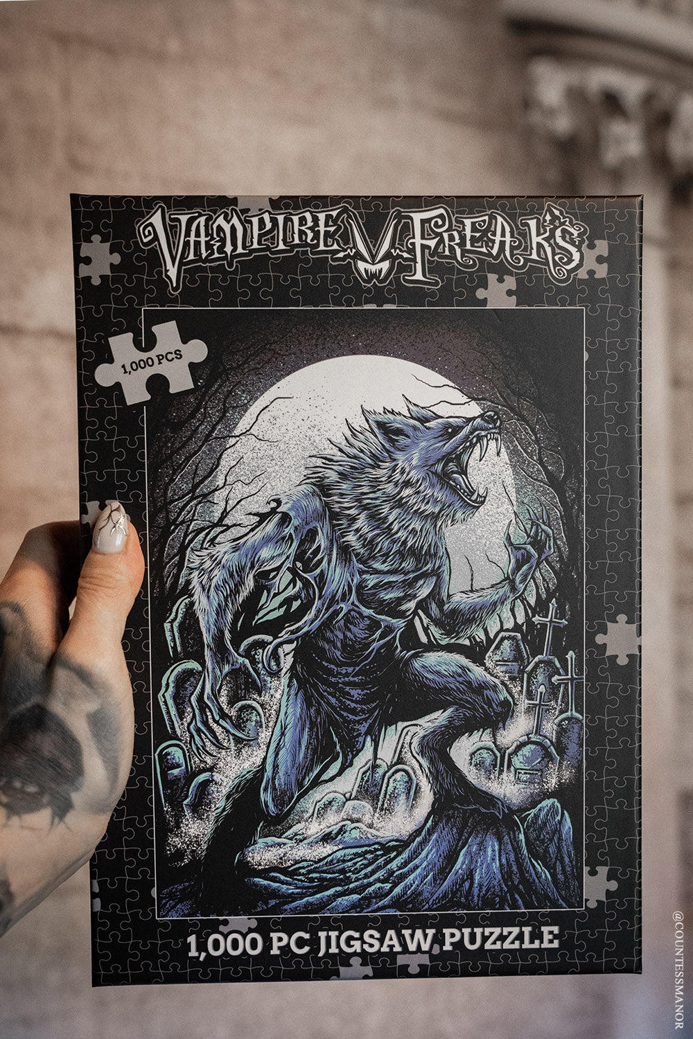 Blue Blood Werewolf Jigsaw Puzzle