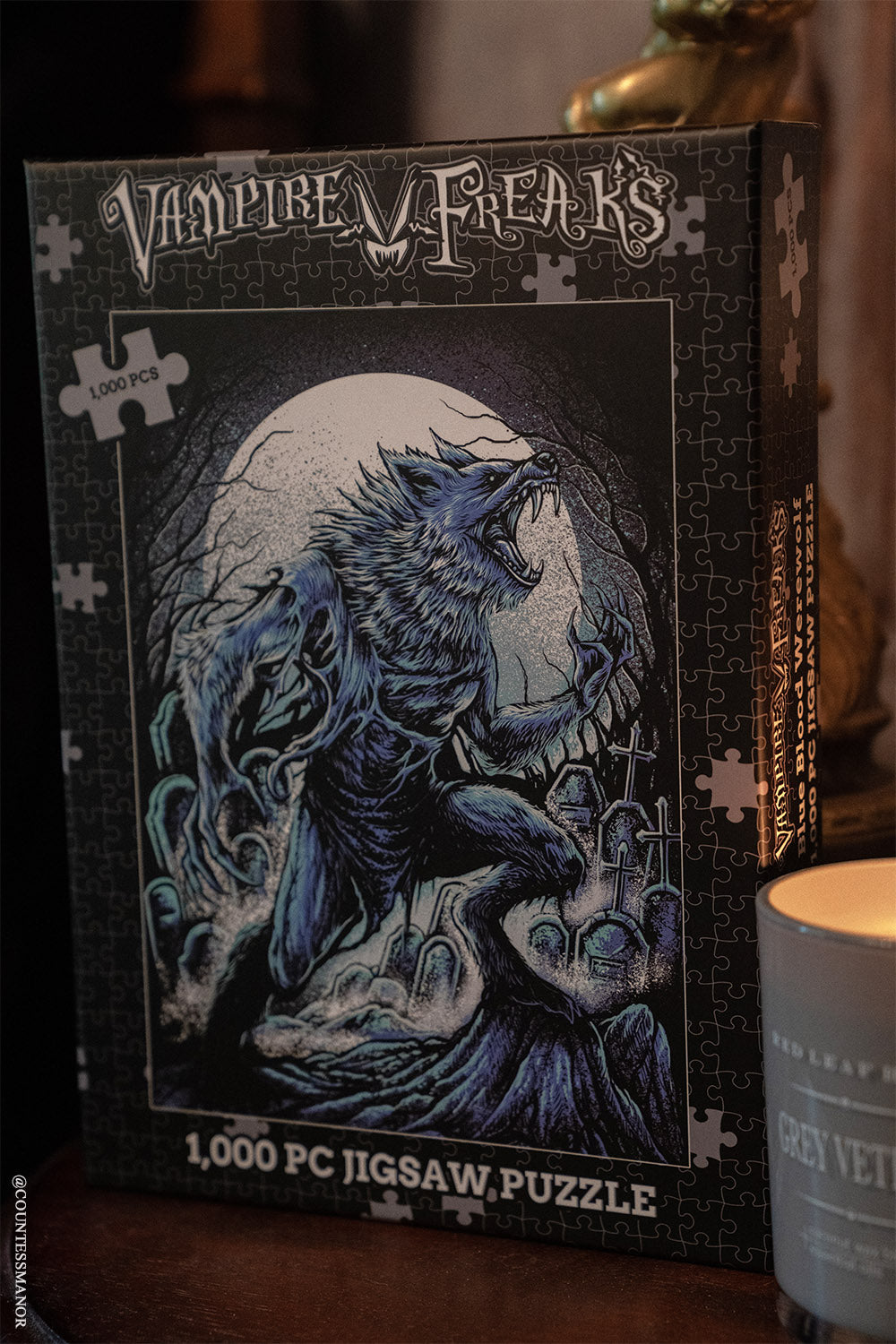 Blue Blood Werewolf Jigsaw Puzzle
