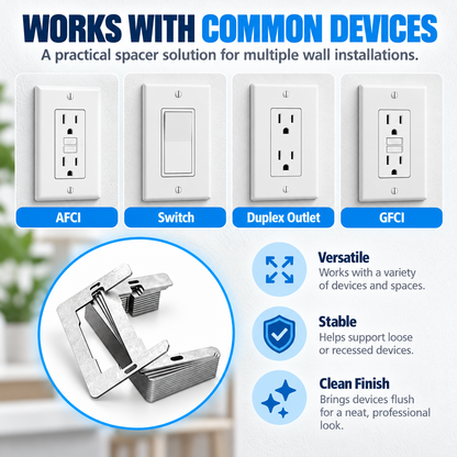 Wall Plate Spacers (Metal)