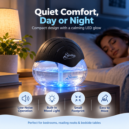 7-Color Water Air Purifier & Aroma Diffuser